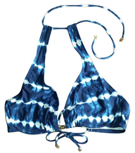 Michael Kors Indigo Tye Dye Burst Tank Swimsuit 